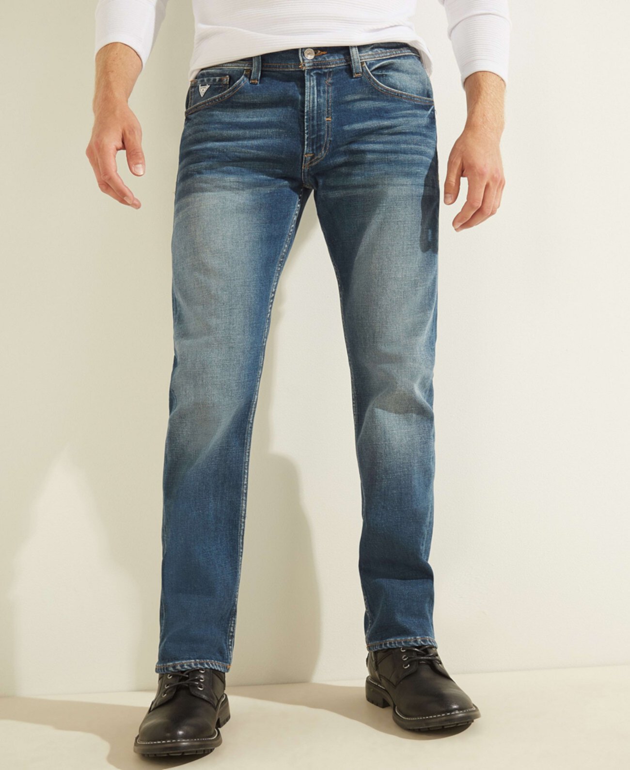 Мужские обычные прямые джинсы GUESS
