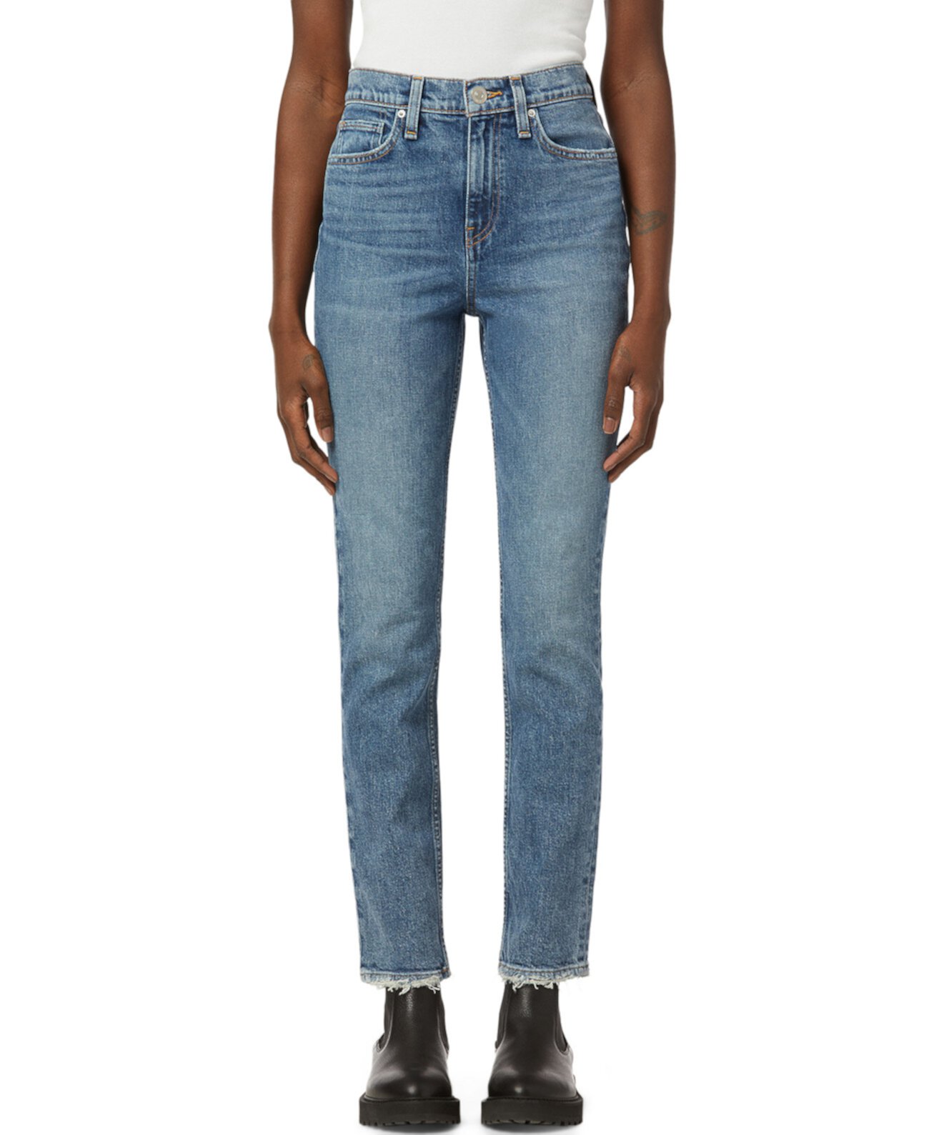 Прямые джинсы Holly с высокой посадкой Hudson Jeans