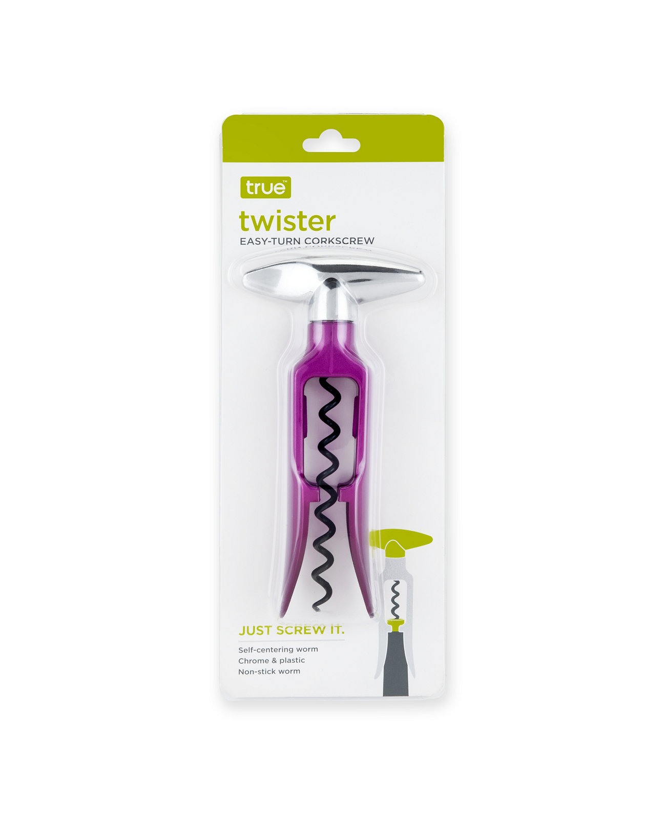 Штопор True Twister Easy-Turn True Brands