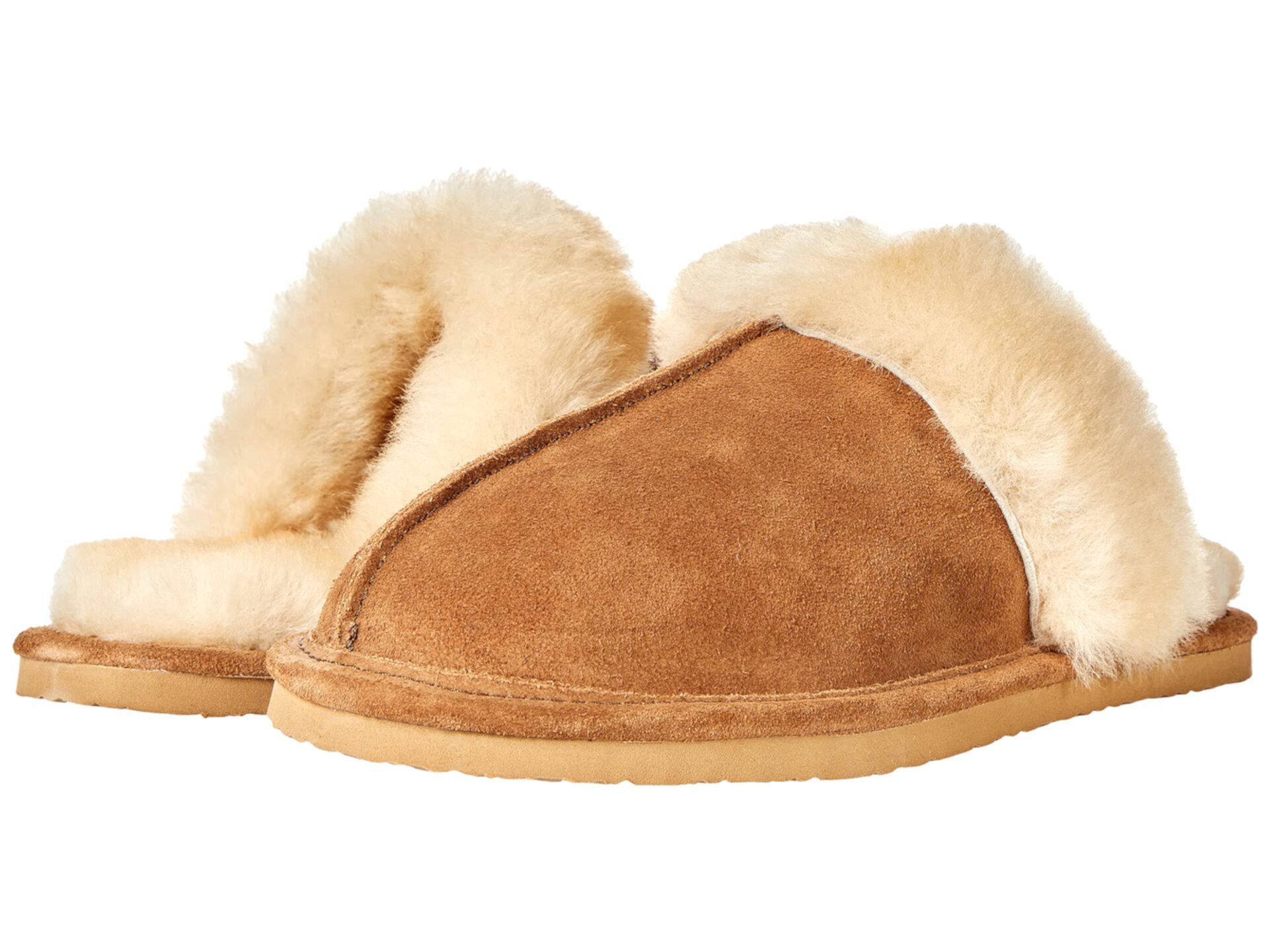 Женские Тапочки Minnetonka Sheepskin Slide Minnetonka