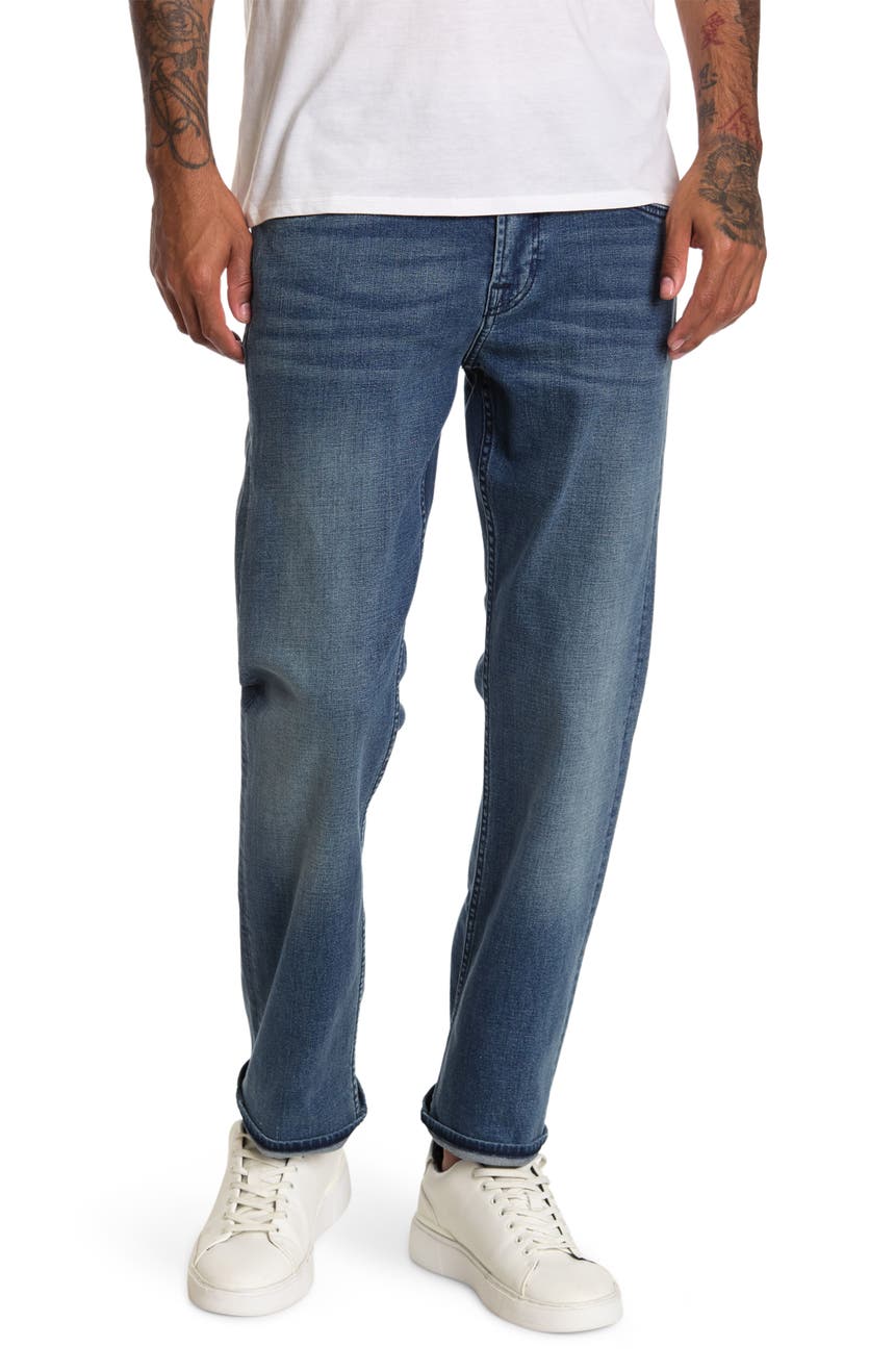 Прямые джинсы Stand Clean Pocket SEVEN