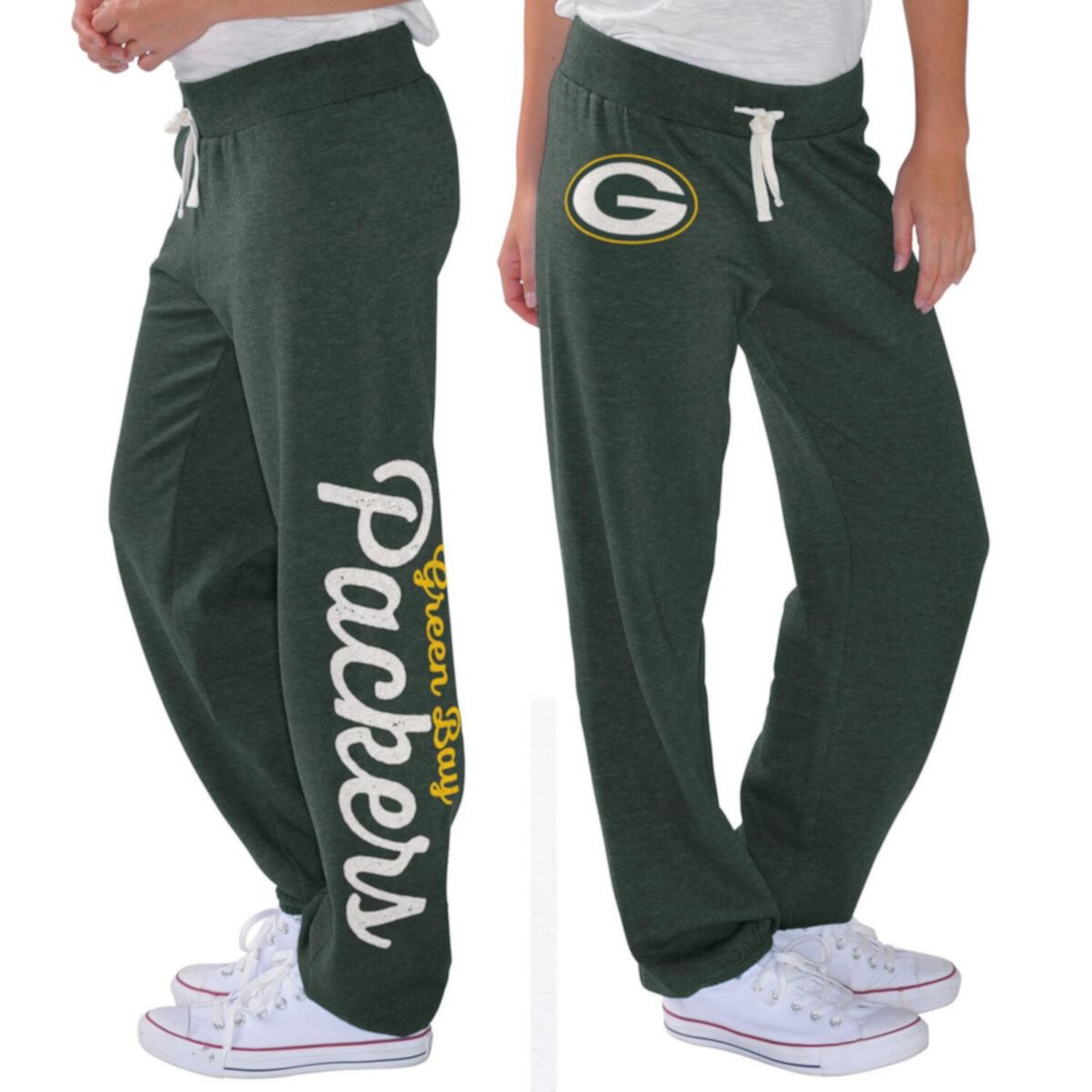 Женские Повседневные брюки G-III 4Her by Carl Banks Green Bay Packers Scrimmage In The Style