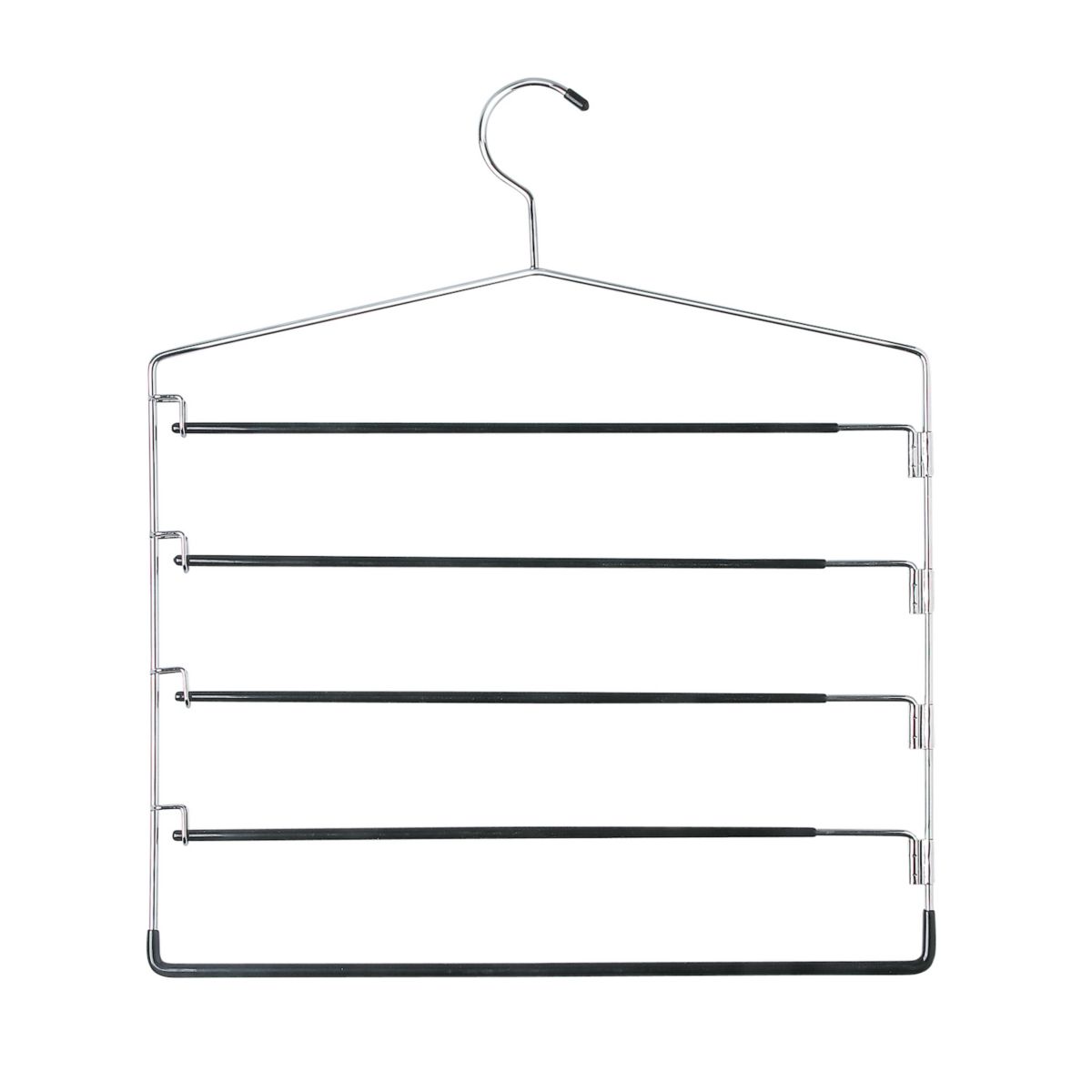 Honey-Can-Do 5-Tier Swing Arm 2-pack Pant Hangers Set Honey-Can-Do