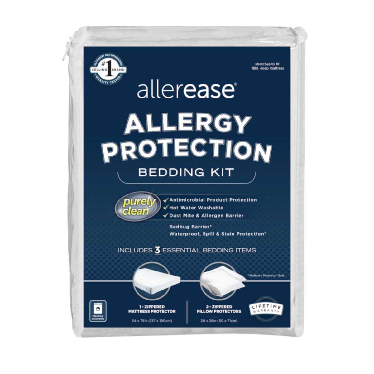 Комплект постельного белья Allerease для защиты от аллергии AllerEase