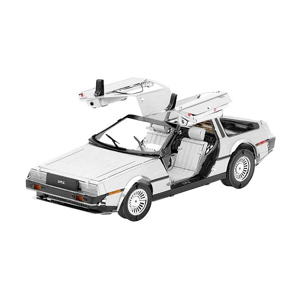 3D металлическая модель DeLorean: набор из 2.5 цветных металлических листов, сборка без клея, для детей от 14 лет Fascinations