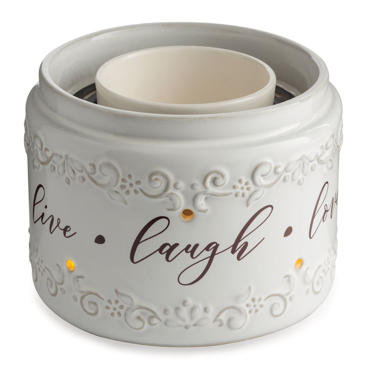 Подогреватели свечей и т. д. Подогреватель воска Live Laugh Illuminaire Candle Warmers