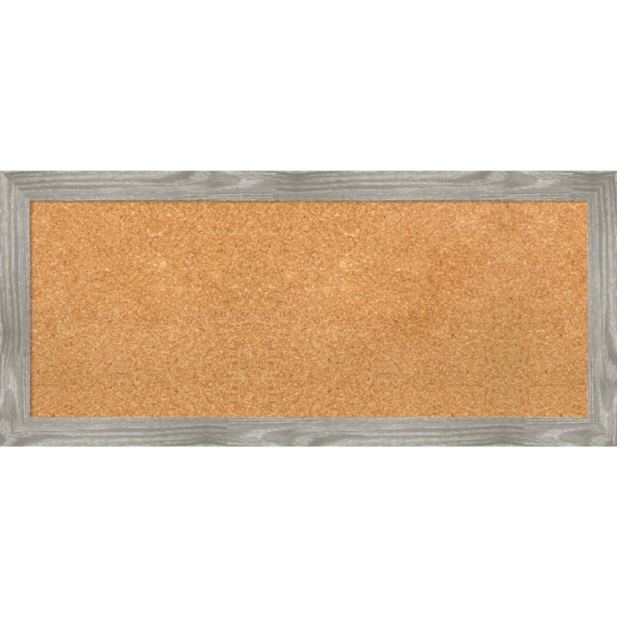 Amanti Art Rectangle Dove Graywash Framed Cork Board Wall Decor Amanti Art