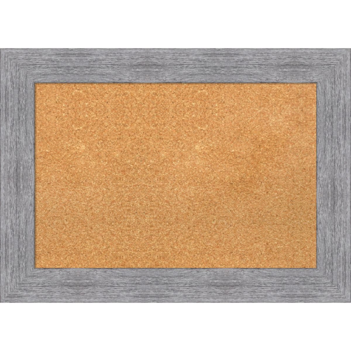 Amanti Art Bark Rustic Grey Framed Cork Board Настенный декор Amanti Art