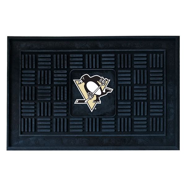 Коврик для ног с логотипом Pittsburgh Penguins, текстурированный винил, 48 см х 76 см Fanmats