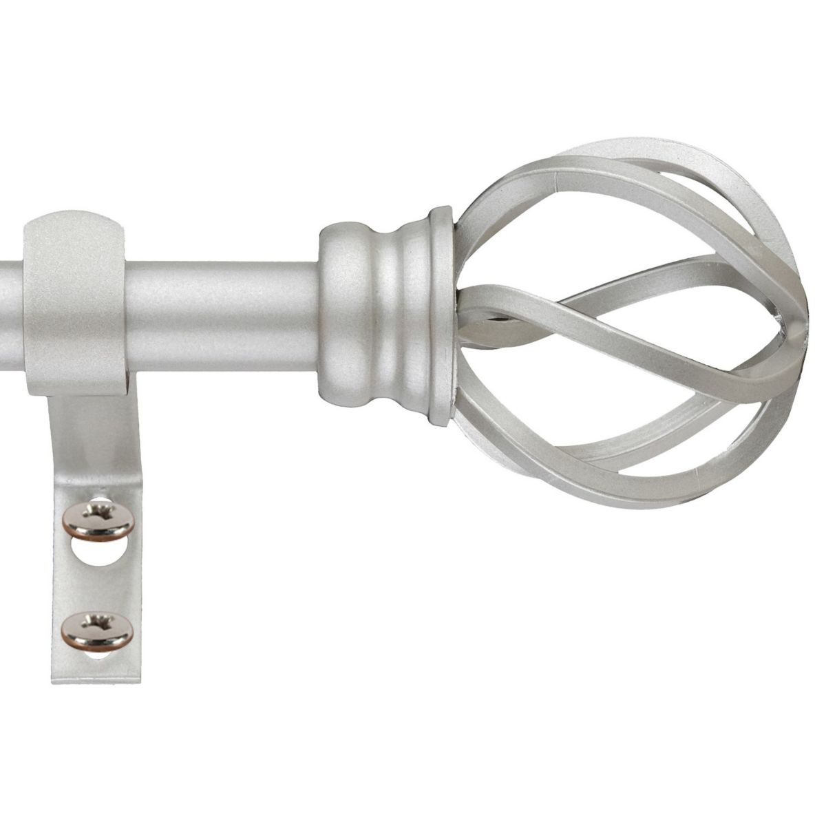 Decopolitan Cage Adjustable 5/8&#34; Curtain Rod Set Decopolitan