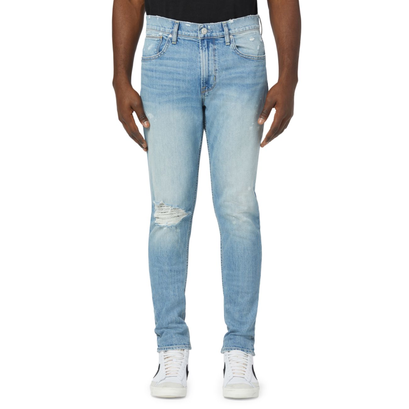 Джинсы-скинни Zack Stained Hudson Jeans