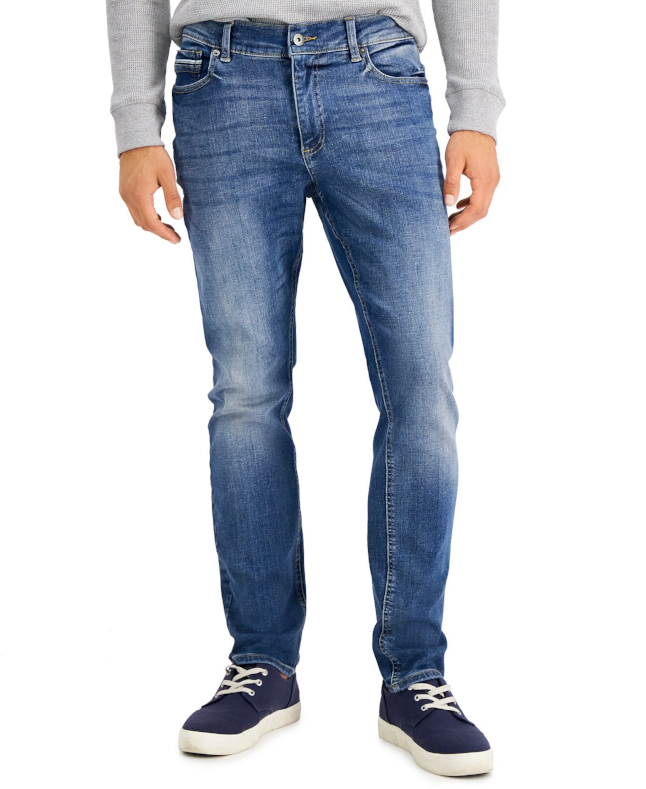 Мужские джинсы приталенного кроя Kalb, созданные для Macy's Sun & Stone