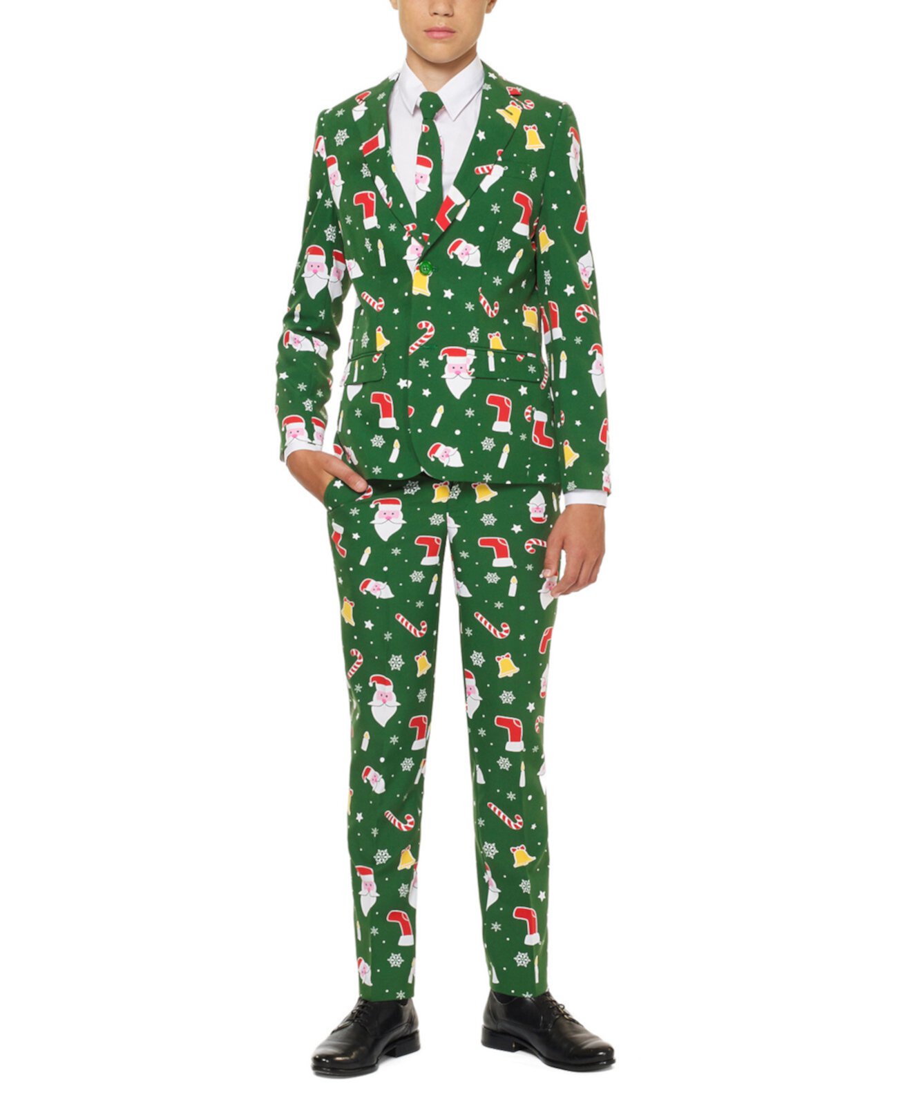 Комплект рождественского костюма Санта-Босса из 3 предметов Big Boys OppoSuits