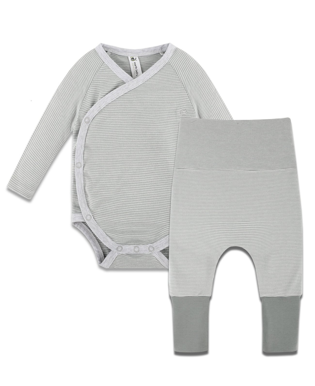 Детские комплекты одежды Earth Baby Outfitters Для девочек Bodysuit and Pants, 2 Piece Set Earth Baby Outfitters