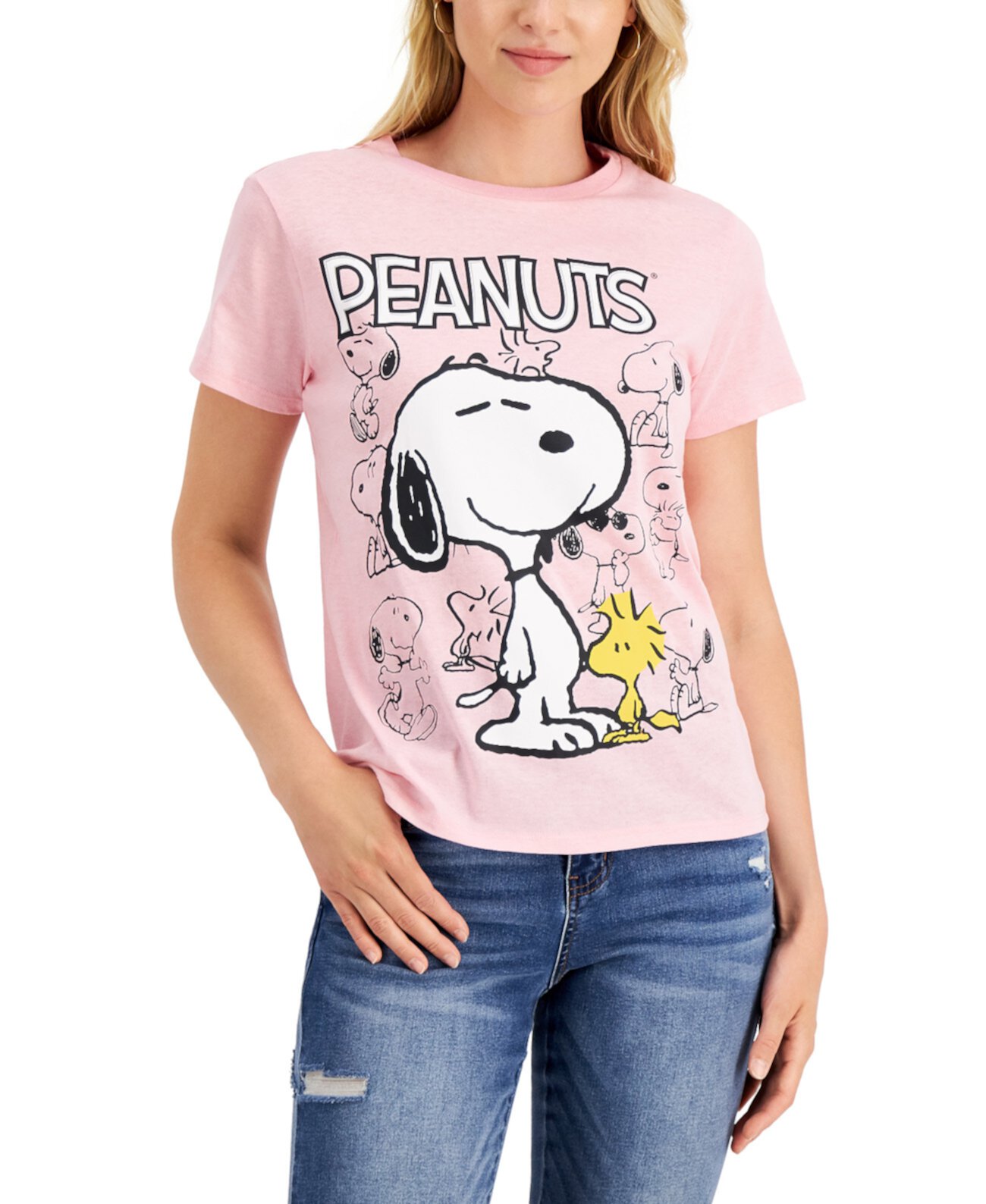 Футболка с рисунком юниоров Snoopy Peanuts