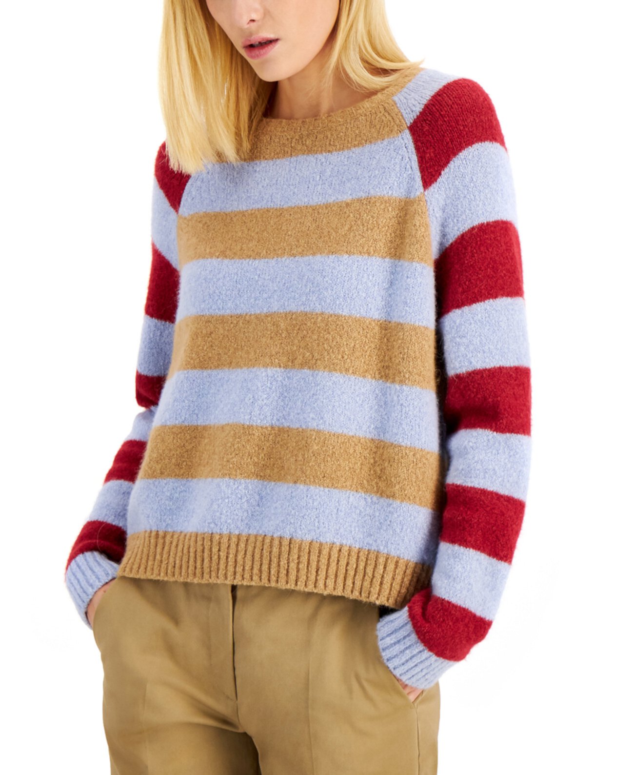 Полосатый свитер с гео Weekend Max Mara