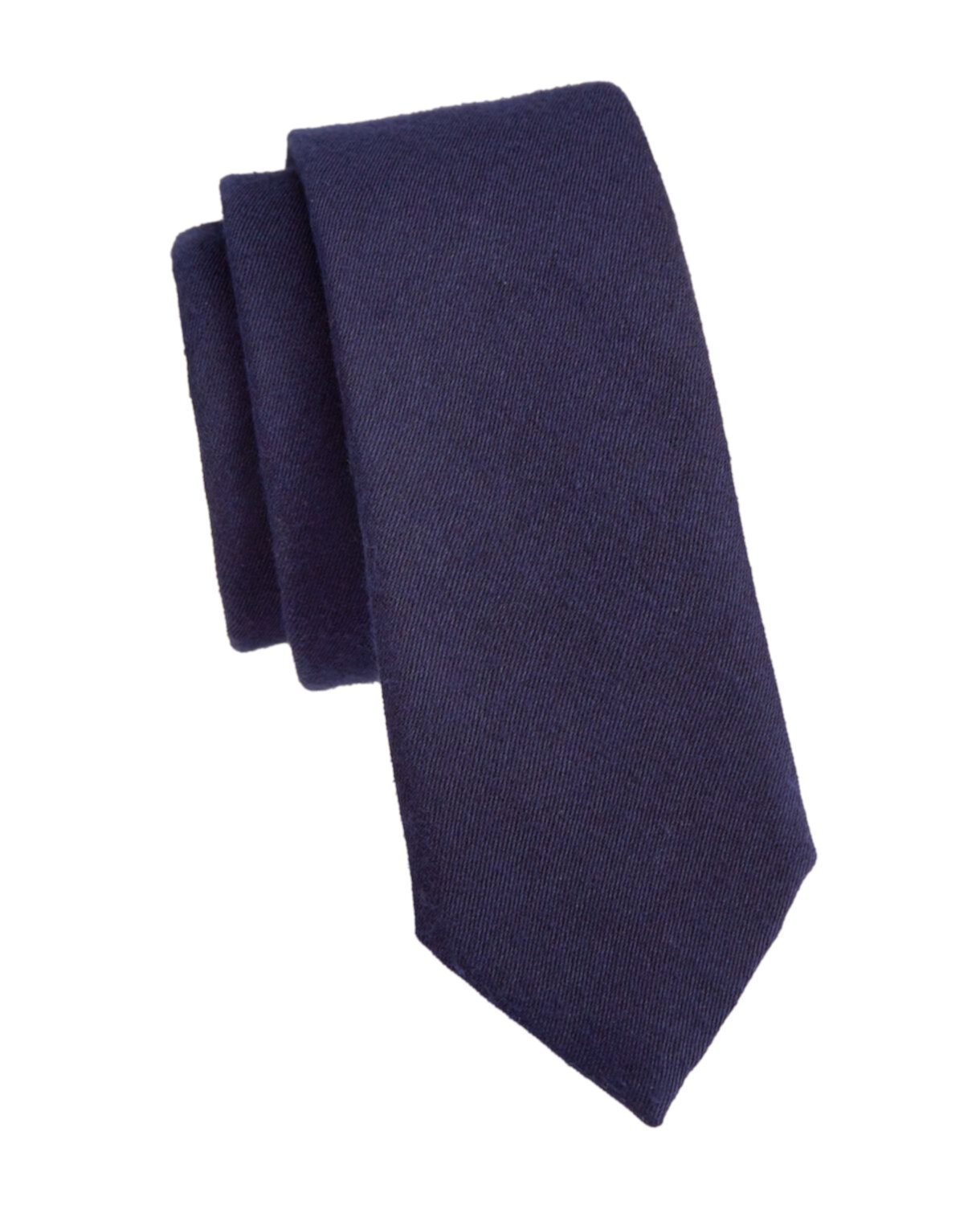 КОЛЛЕКЦИЯ Узкий галстук из однотонного шелка Saks Fifth Avenue