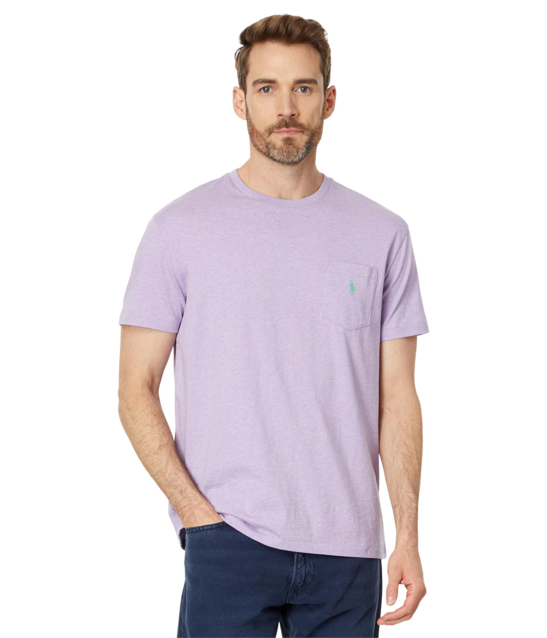 Classic Fit Jersey Pocket T-Shirt Polo Ralph Lauren