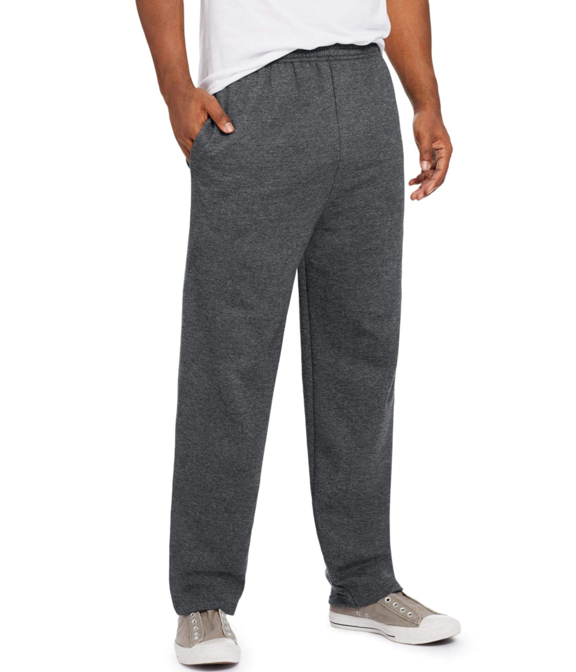 Мужские флисовые спортивные брюки с карманами Ecosmart Hanes