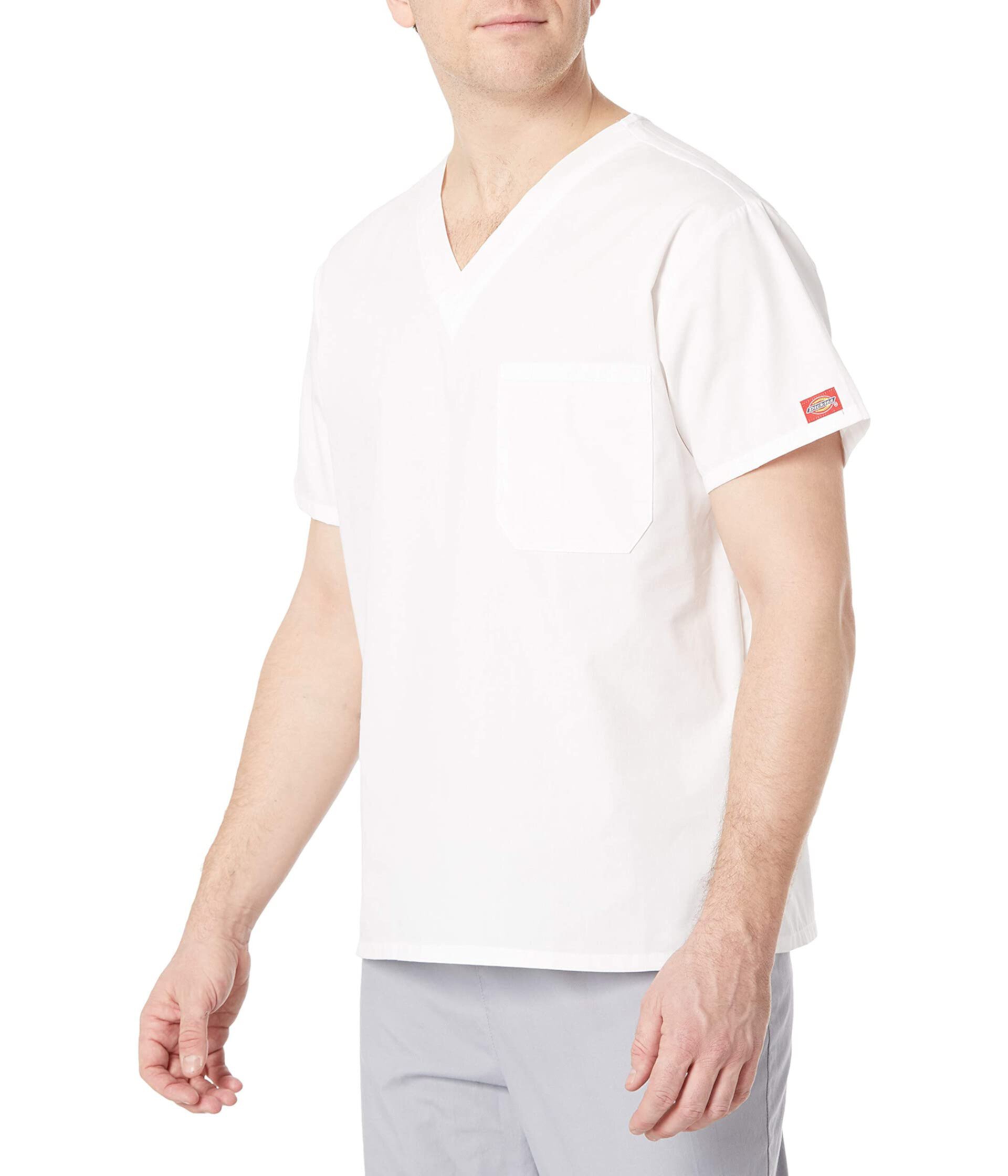 Фирменная рубашка Scrubs с V-образным вырезом Dickies