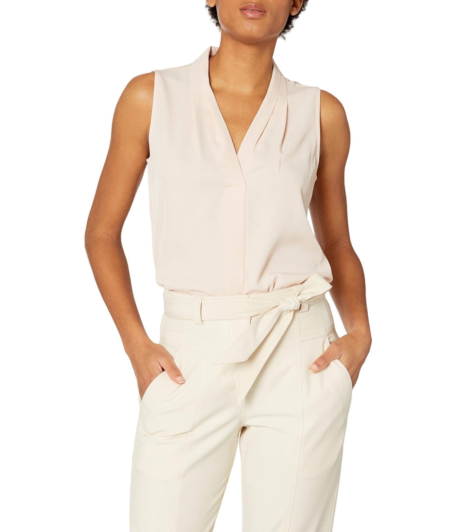Женская блузка без рукавов с складкой Calvin Klein Calvin Klein