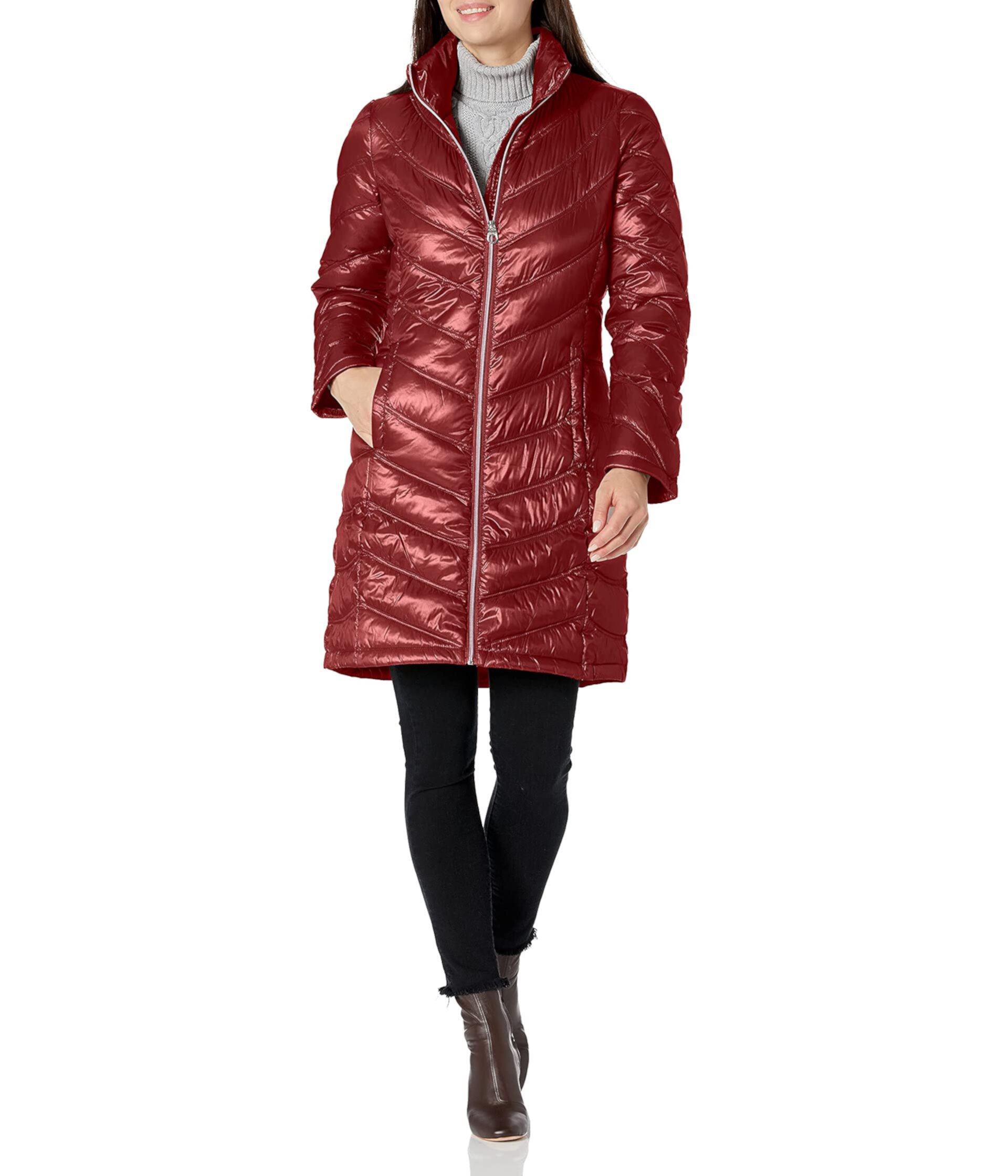 Женская утеплённая куртка Calvin Klein с ромбовидной стёгкой Calvin Klein