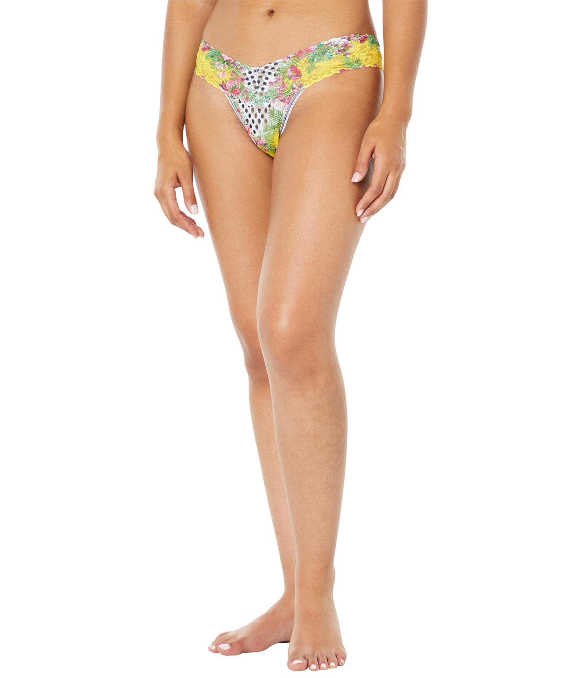 Teens Floral Mashup Low Rise Thong Hanky Panky