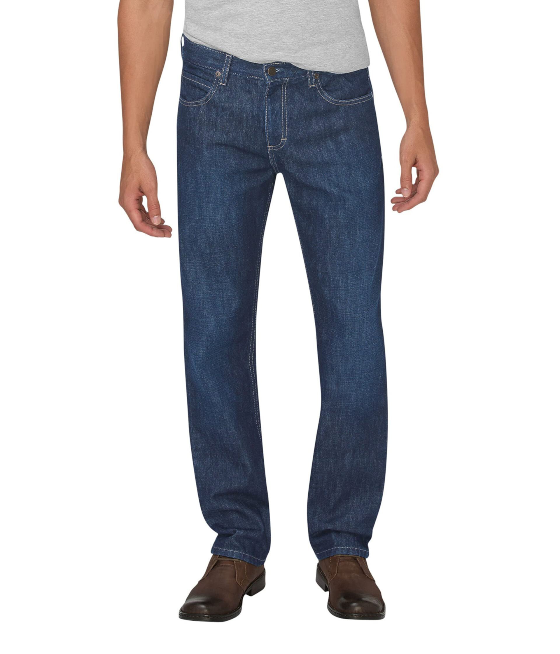 Обычные прямые джинсы с 5 карманами Dickies
