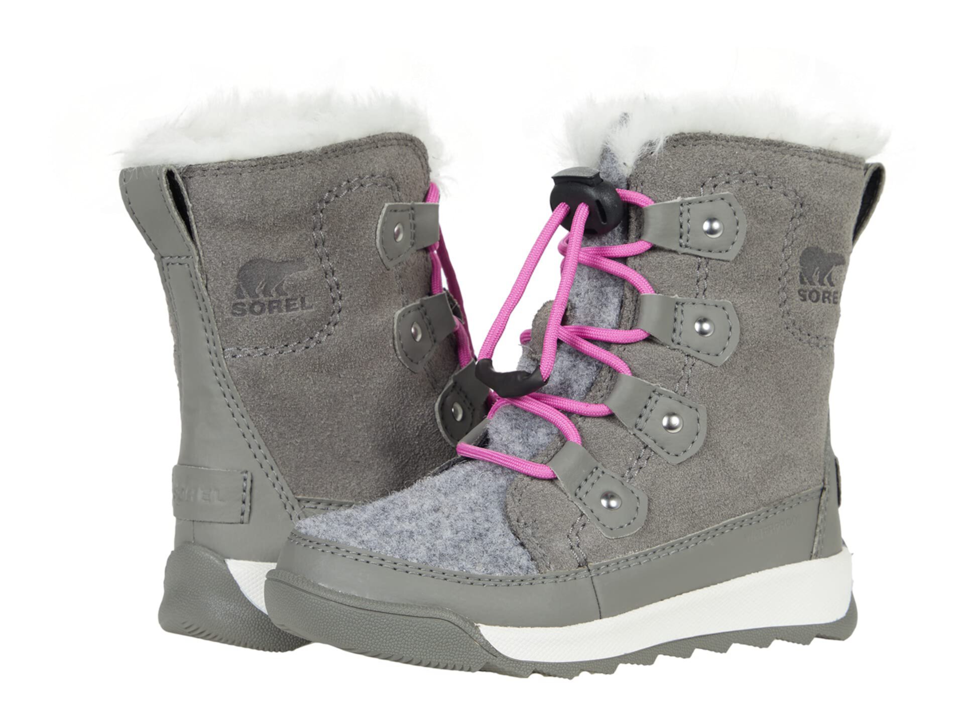 Зимние ботинки SOREL Kids Whitney™ II Joan Lace с водонепроницаемым верхом и утепленной байкой SOREL Kids