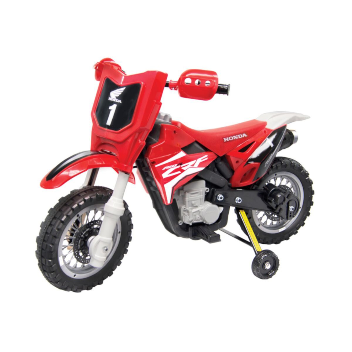 Детский электромотоцикл Honda CRF250R 6V с реалистичными звуками, максимальная скорость 6,4 км/ч Best Ride on Cars