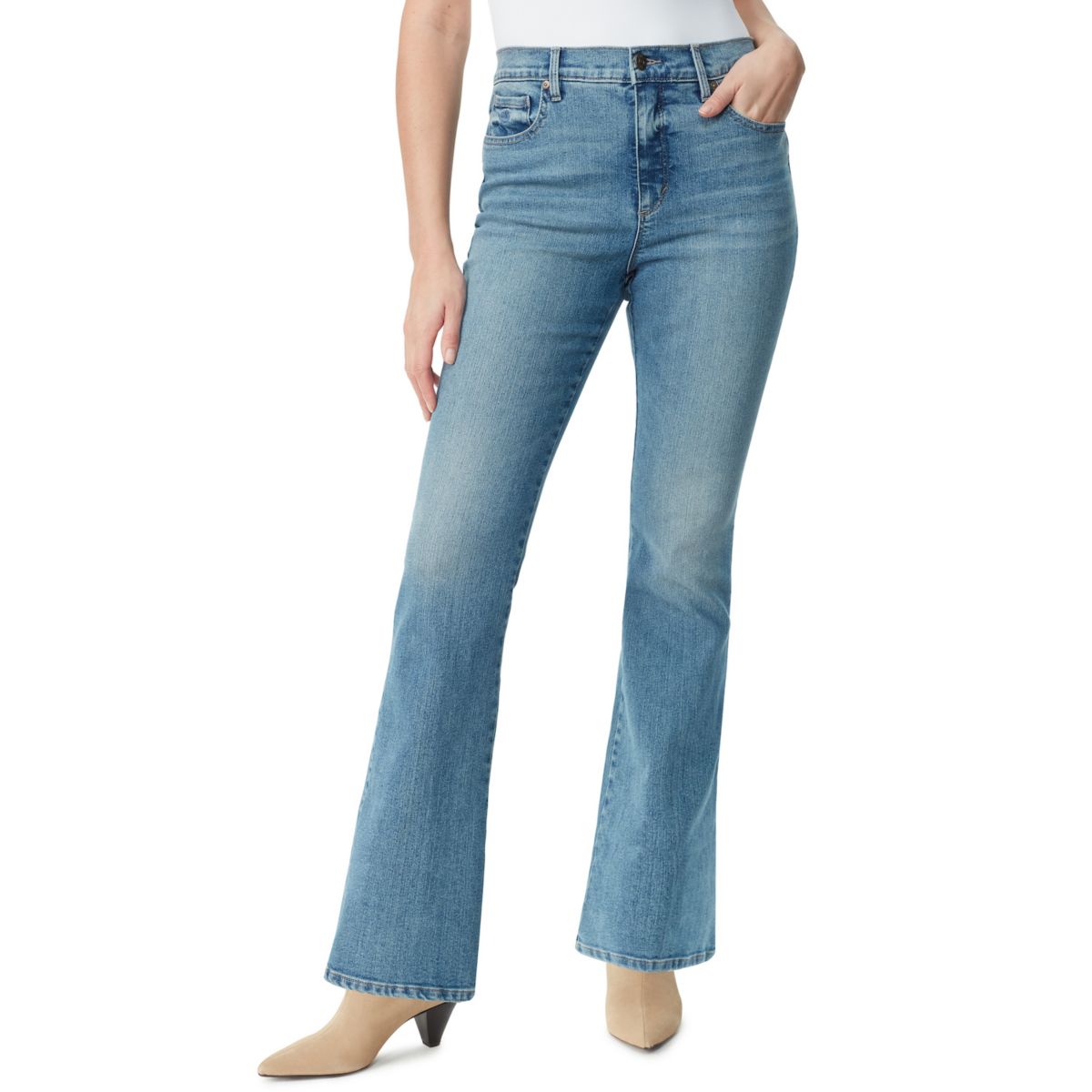 Женские джинсы Bootcut с завышенной талией Gloria Vanderbilt Amanda Gloria Vanderbilt