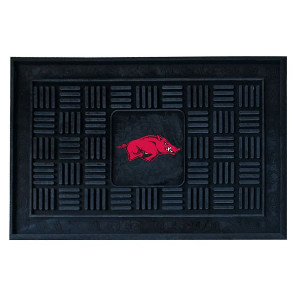 Виниловый текстурированный коврик для входа с логотипом Arkansas Razorbacks, 48 x 76 см Fanmats