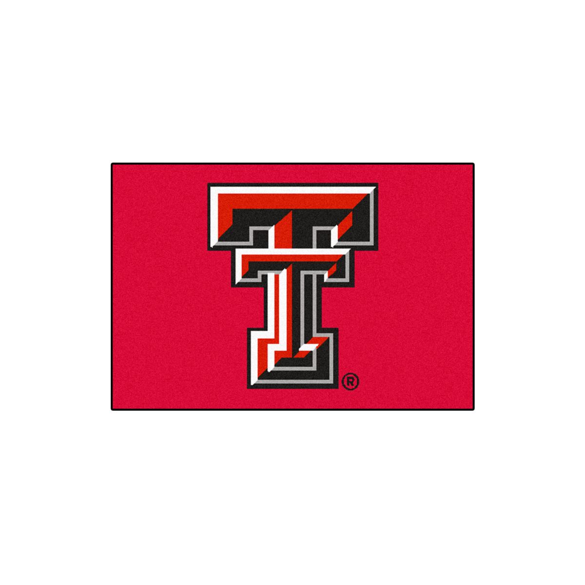 Коврик Texas Tech Red Raiders, 48x76 см, нейлоновая антискользящая основа Fanmats