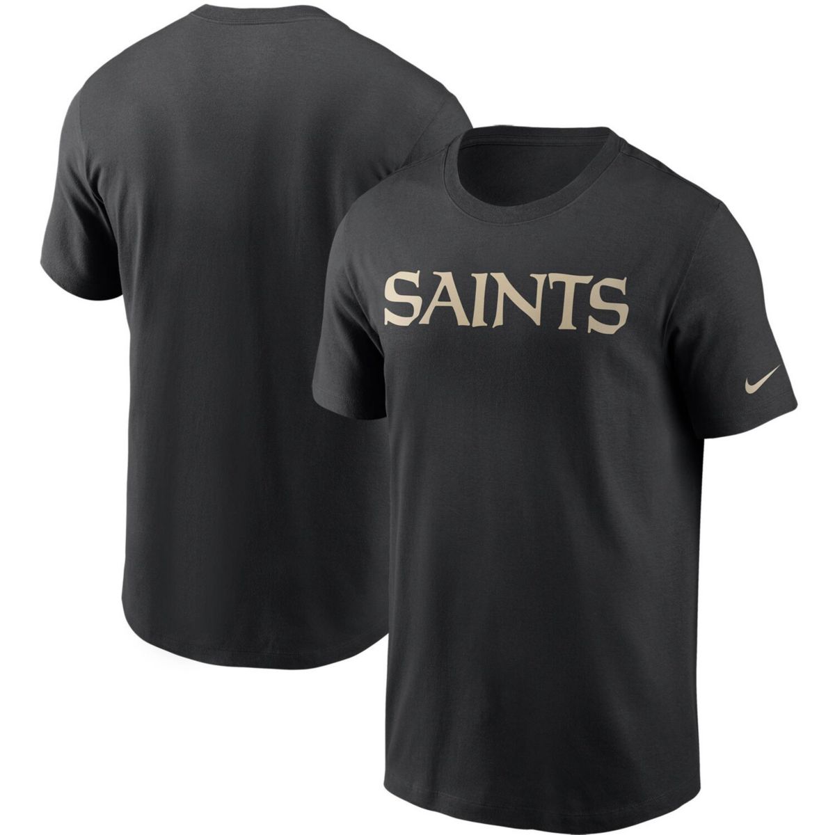 Мужская Футболка Nike New Orleans Saints Team Wordmark Nitro USA