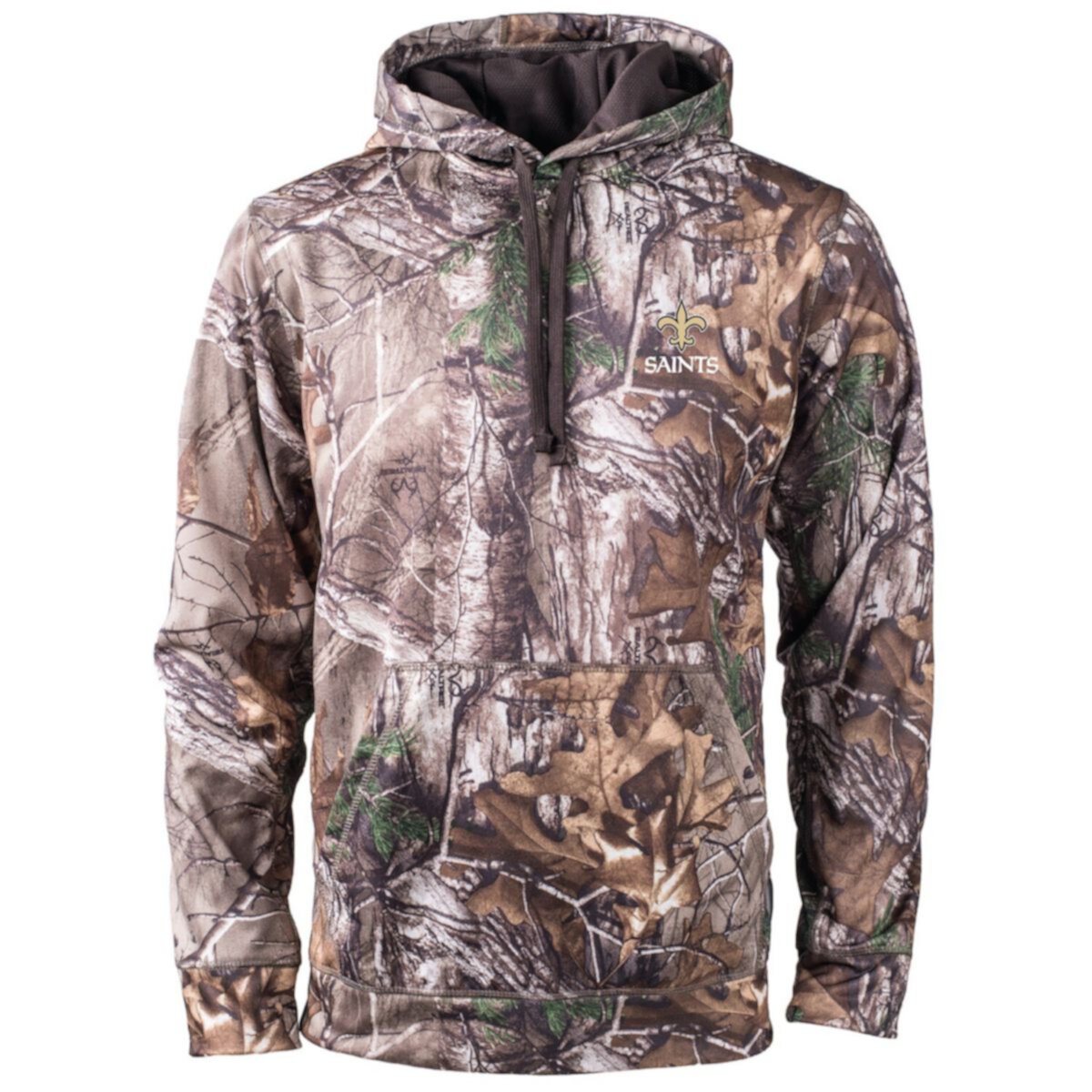 Мужская Футболка Dunbrooke Realtree Camo New Orleans Saints Circle Champion Tech Fleece Dunbrooke