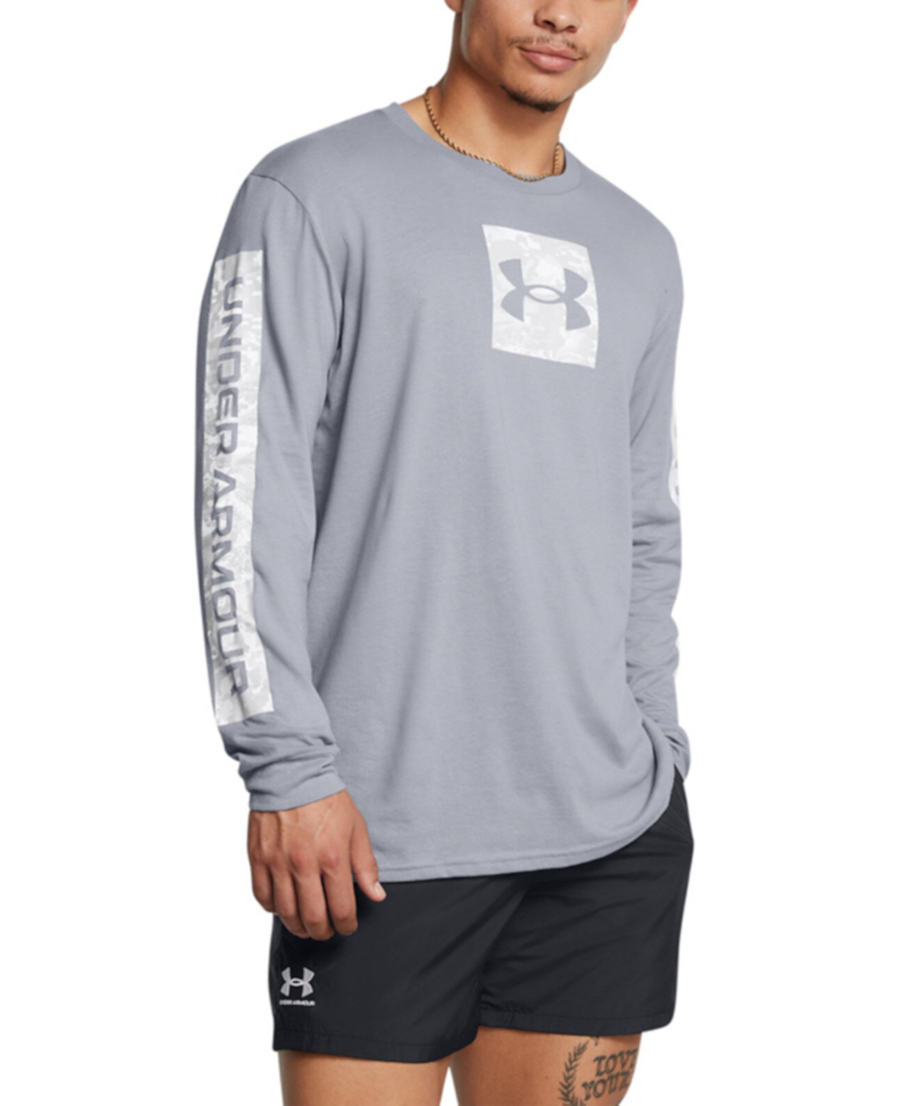 Мужской Лонгслив Under Armour Sportstyle Boxed Logo Under Armour