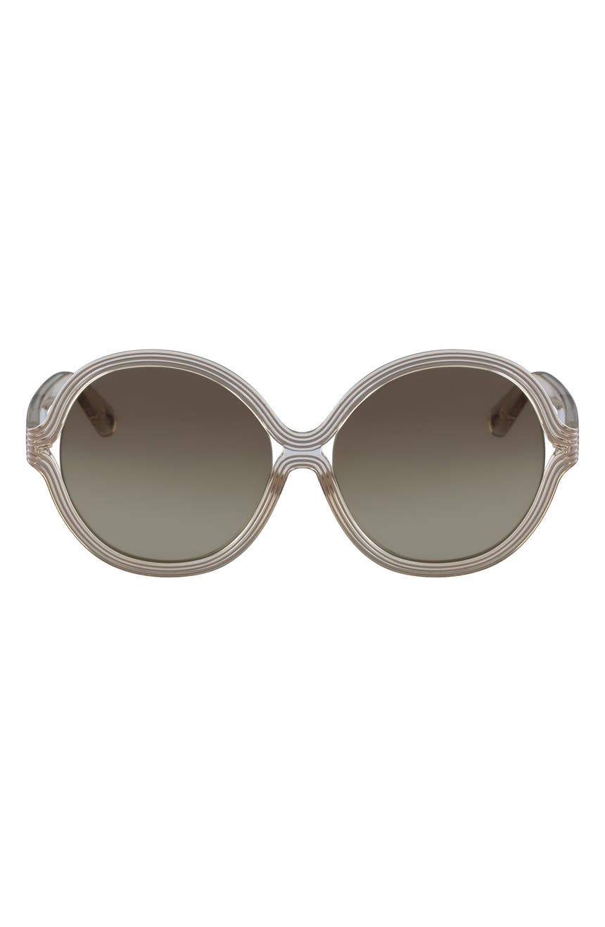 Круглые солнцезащитные очки 58 мм Chloe