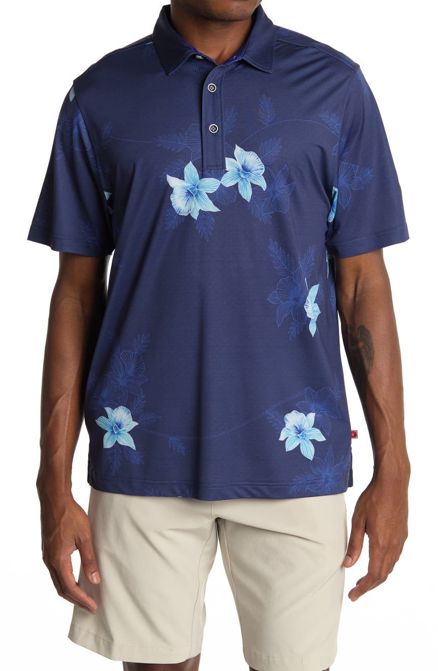 Рубашка-поло с короткими рукавами Coastal Aloha Toes on the Nose