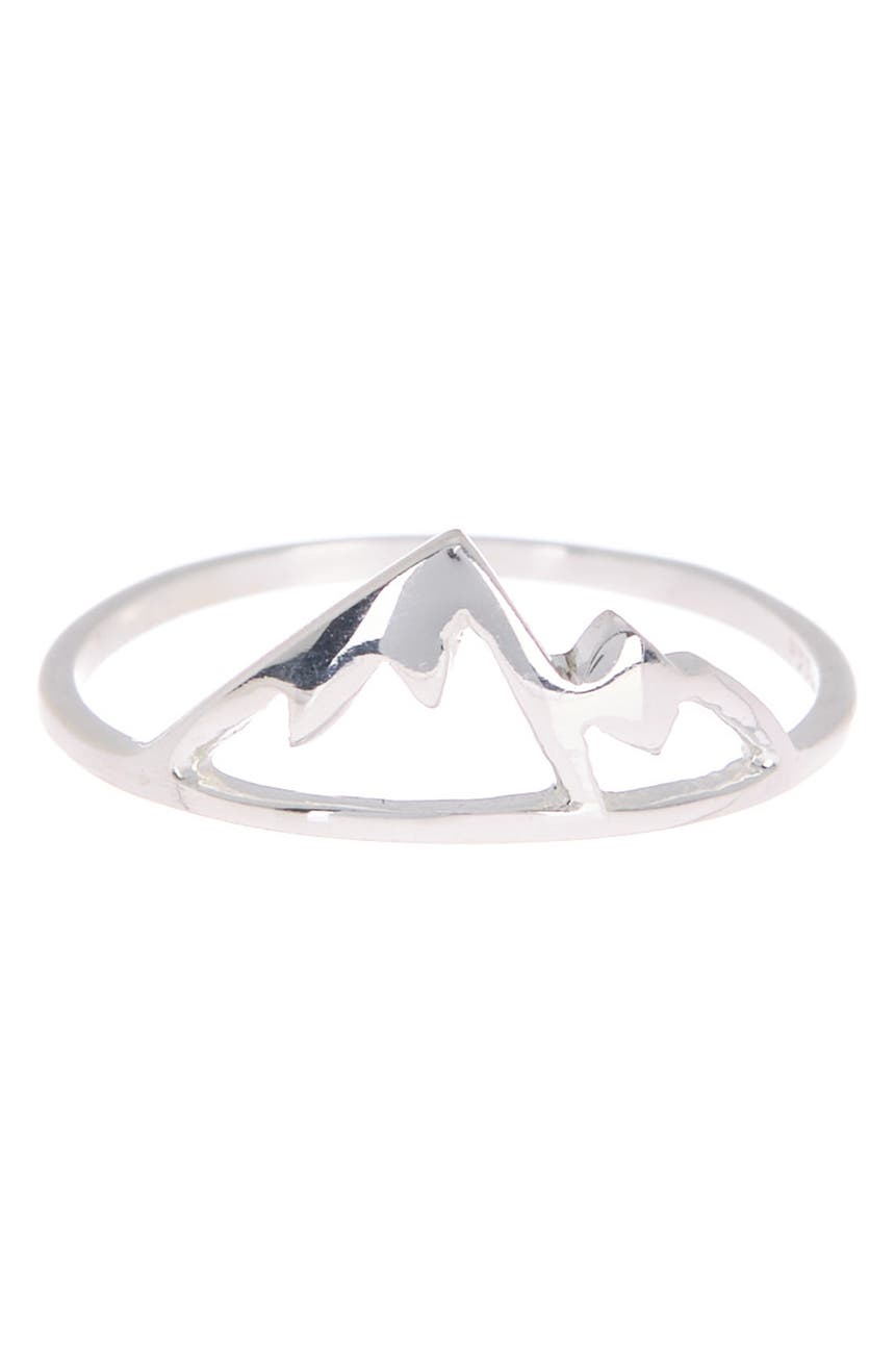 Горное кольцо из стерлингового серебра Sierra Pura Vida