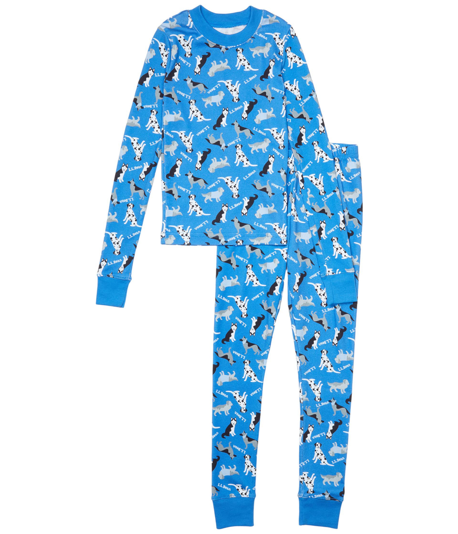 Organic Cotton Fitted Pajamas (Big Kids) L.L.Bean