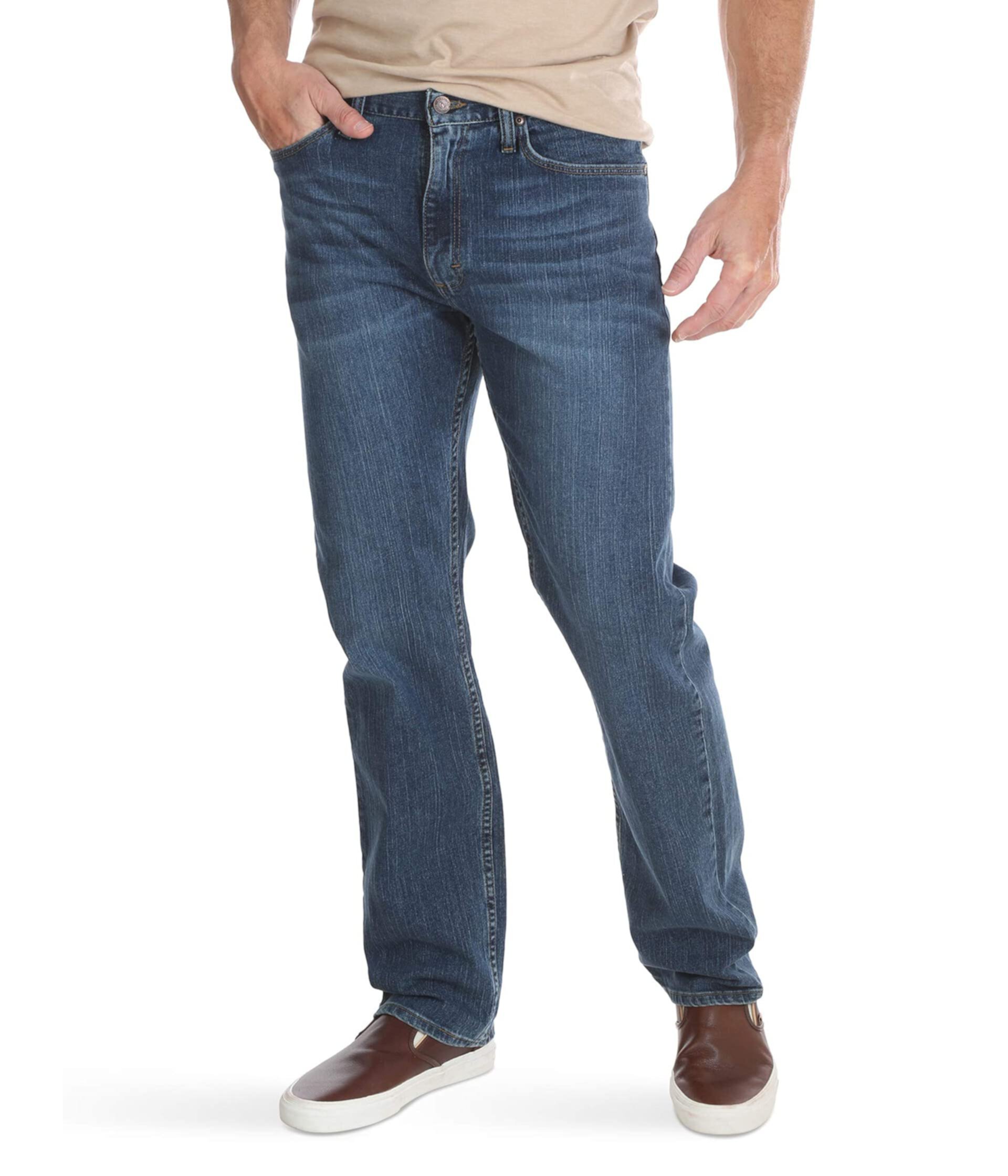 Regular fit. Джинсы Wrangler authentic. Тонкие джинсы стрейч Wrangler мужские. Wrangler authentics men's big. Us Wrangler authentic обувь.