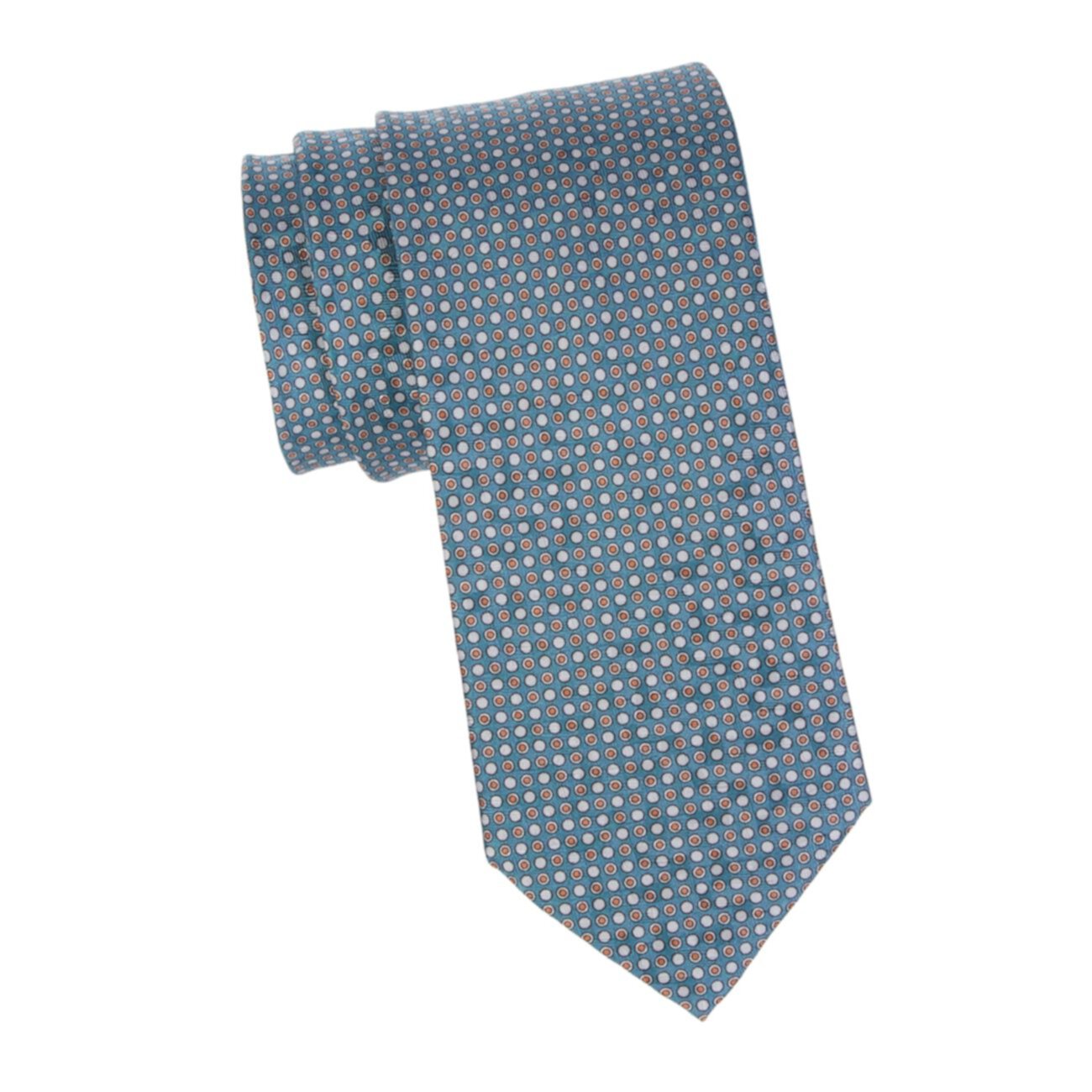 Шелковый галстук с точечным принтом Brioni