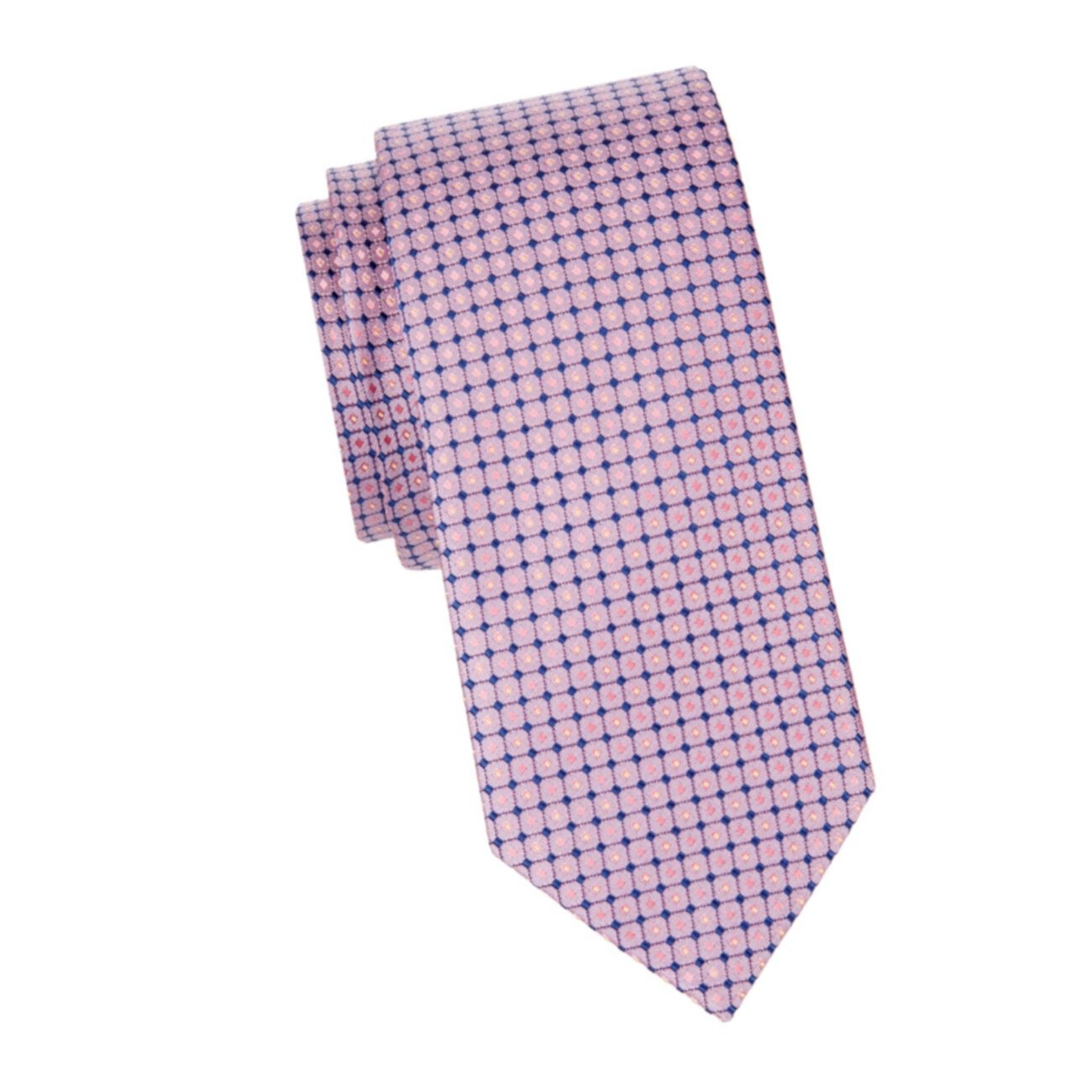 Шелковый галстук в клетку Eton