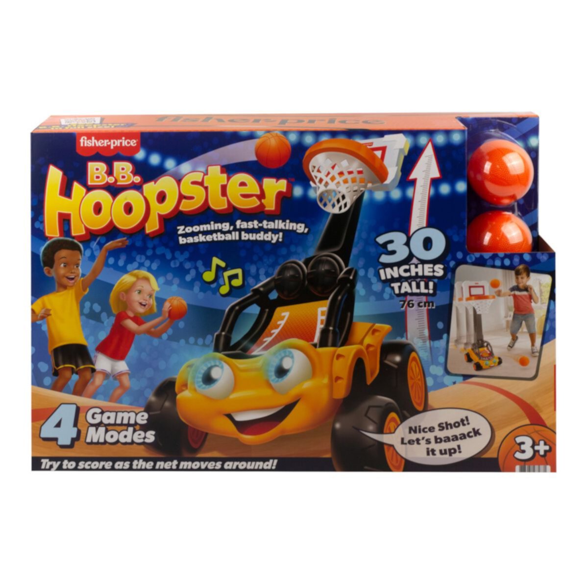 Детская баскетбольная игрушка Fisher-Price B.B. Hoopster Fisher-Price