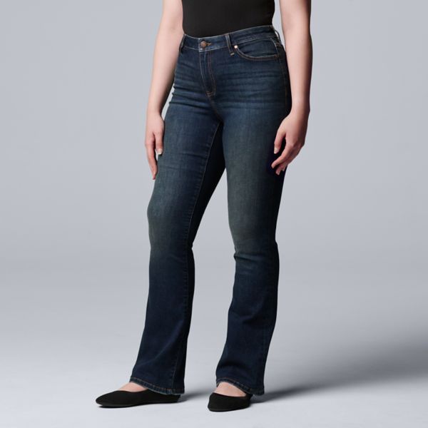 Женские Джинсы skinny Simply Vera Vera Wang Stretch Bootcut Simply Vera Vera Wang