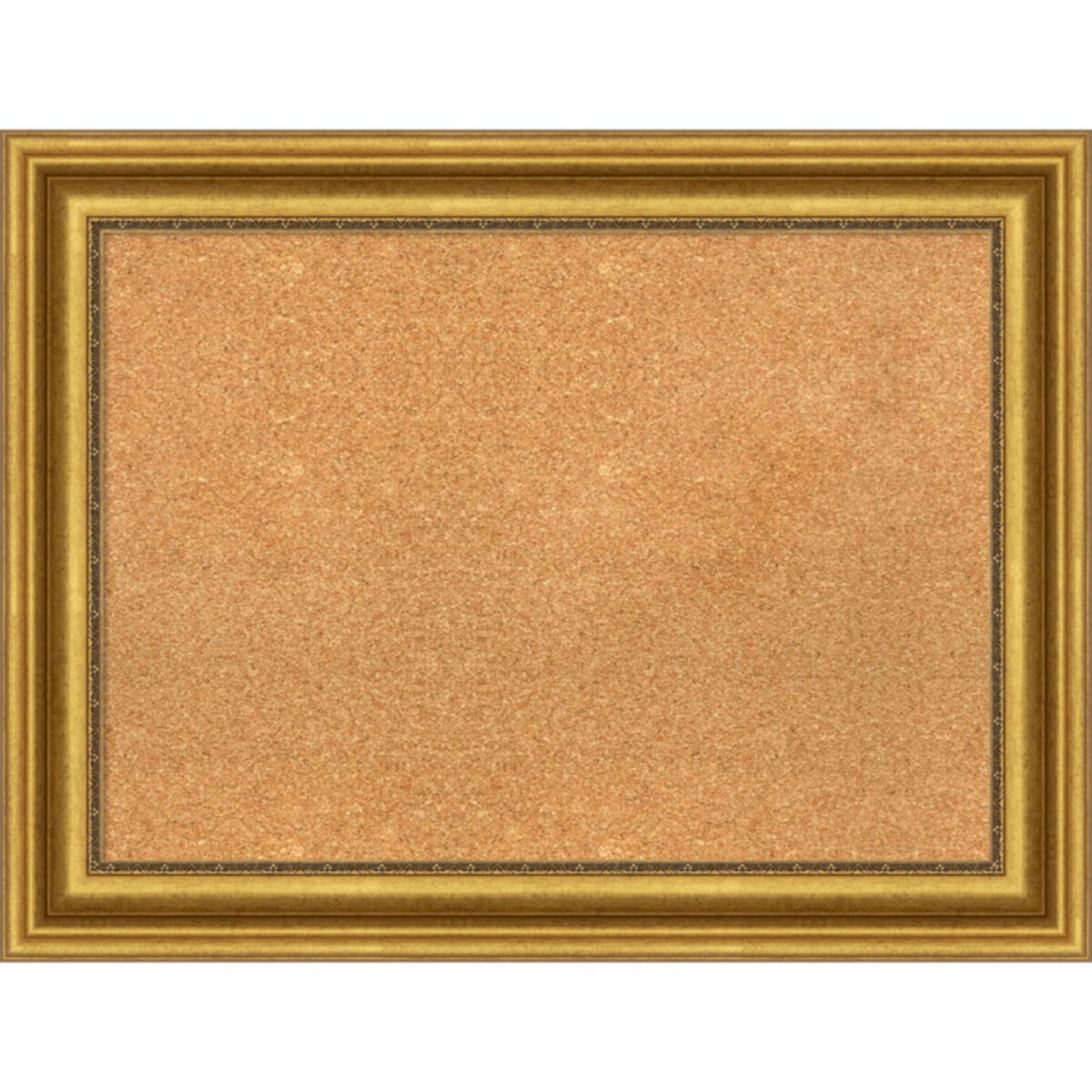 Декор для стен из пробковой доски в рамке для салона Amanti Art Gold Finish Amanti Art