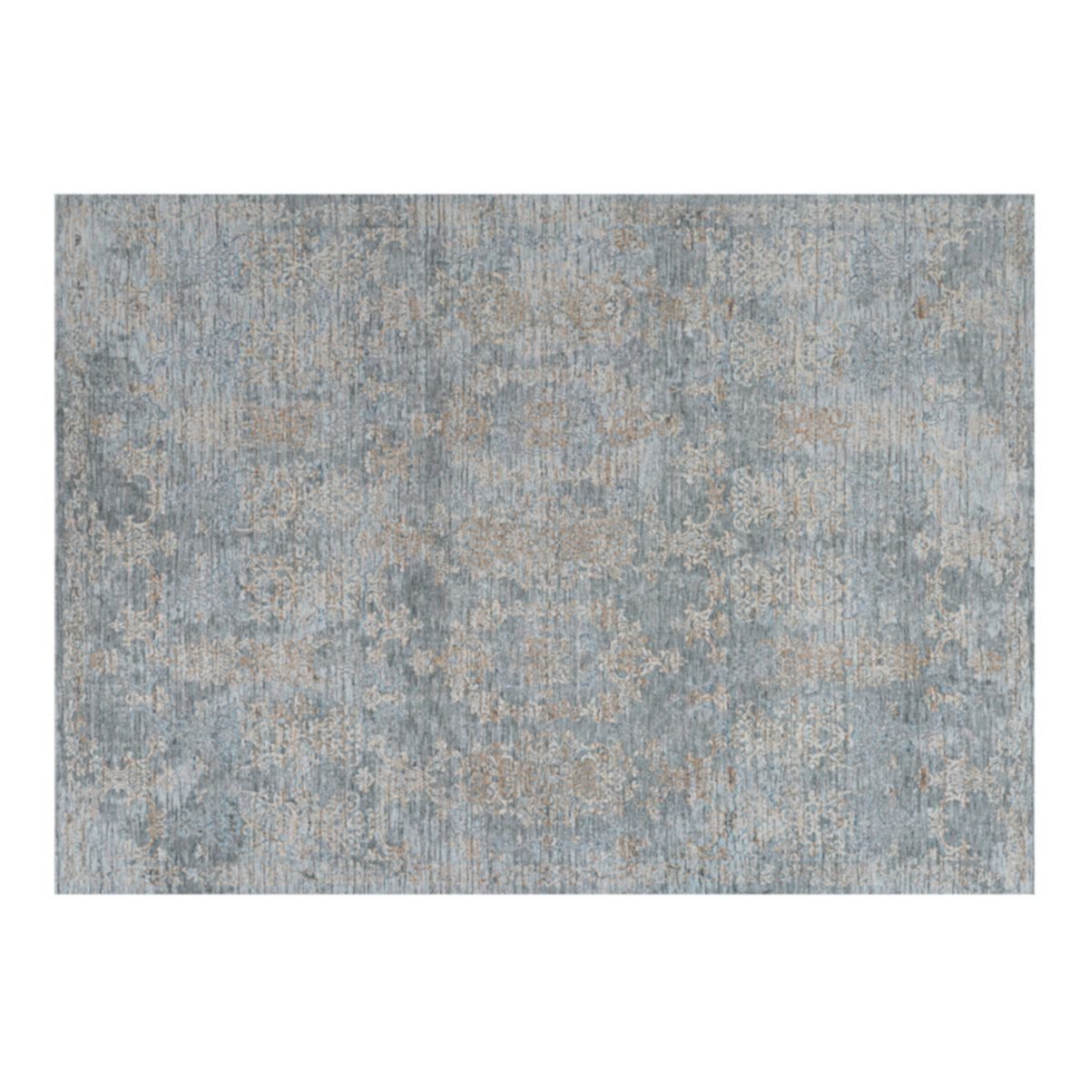 Couristan Couture Renaissance Pewter-Mode Beige Area Rug Couristan