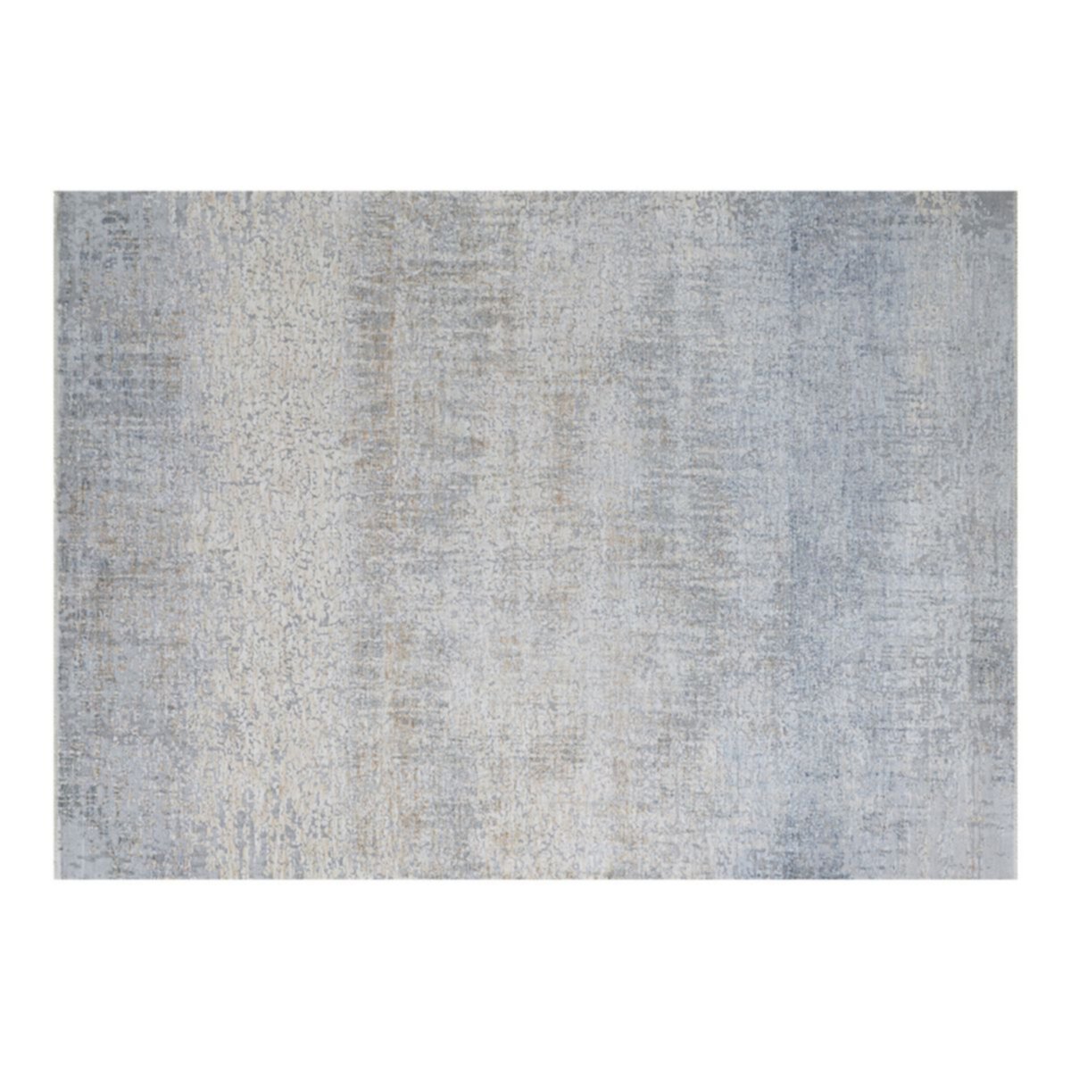 Couristan Couture Aquarelle Pewter-Mode Beige Area Rug Couristan