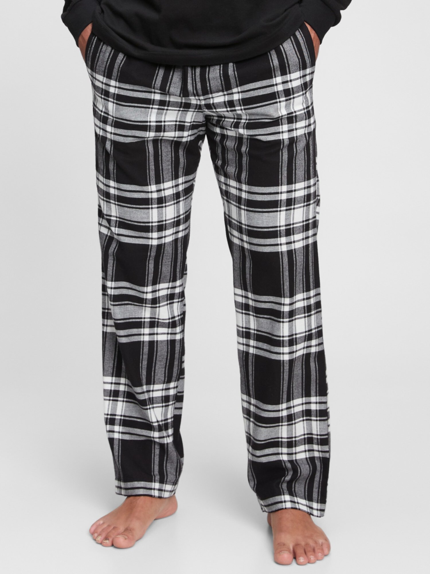 Фланелевые пижамные брюки для взрослых Gap