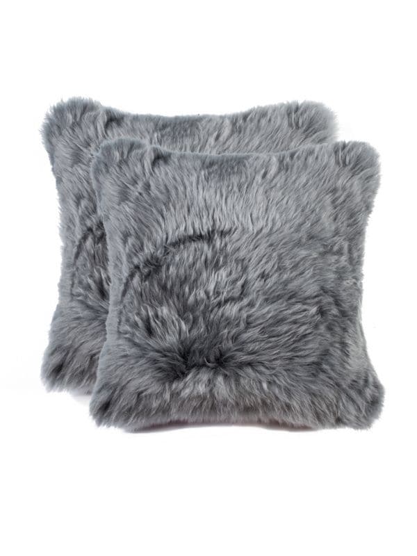 Декоративная подушка из овчины — набор из 2 шт. Natural